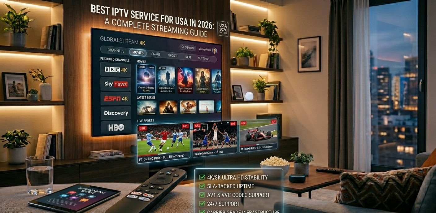 Best IPTV Service for USA in 2026: A Complete Streaming Guide